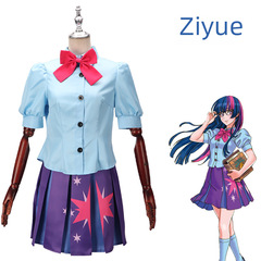 My Little Pony Twilight Sparkle cosplay costume, Rainbow Dash My Little Pony Ponyville Girl Cloudsdale cosplay outfit