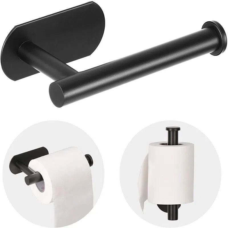 Toallero de almacenamiento para baño, estante de almacenamiento simple, toallero de baño, estante de almacenamiento para inodoro multifuncional, toallero de papel