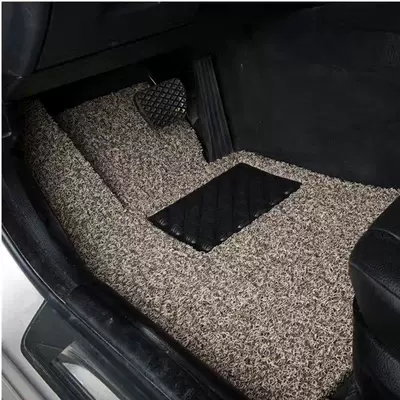 clean, waterproof, and can be cut | Car Carpet - brown-contact-customer-service-to-specify-the-car-model-and-year-drivers-side-silk-loop-floor-mat-wear-resistant-king