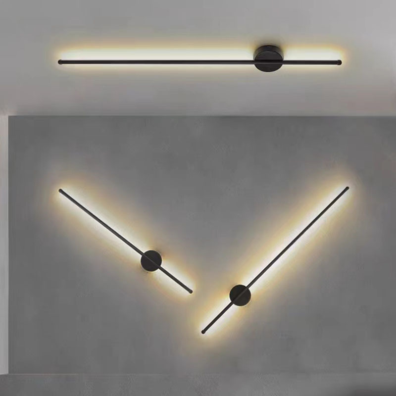 国境を越えた卸売り現代のシンプルな照明led壁灯一字の長さは暖かくてまぶしくない|undefined