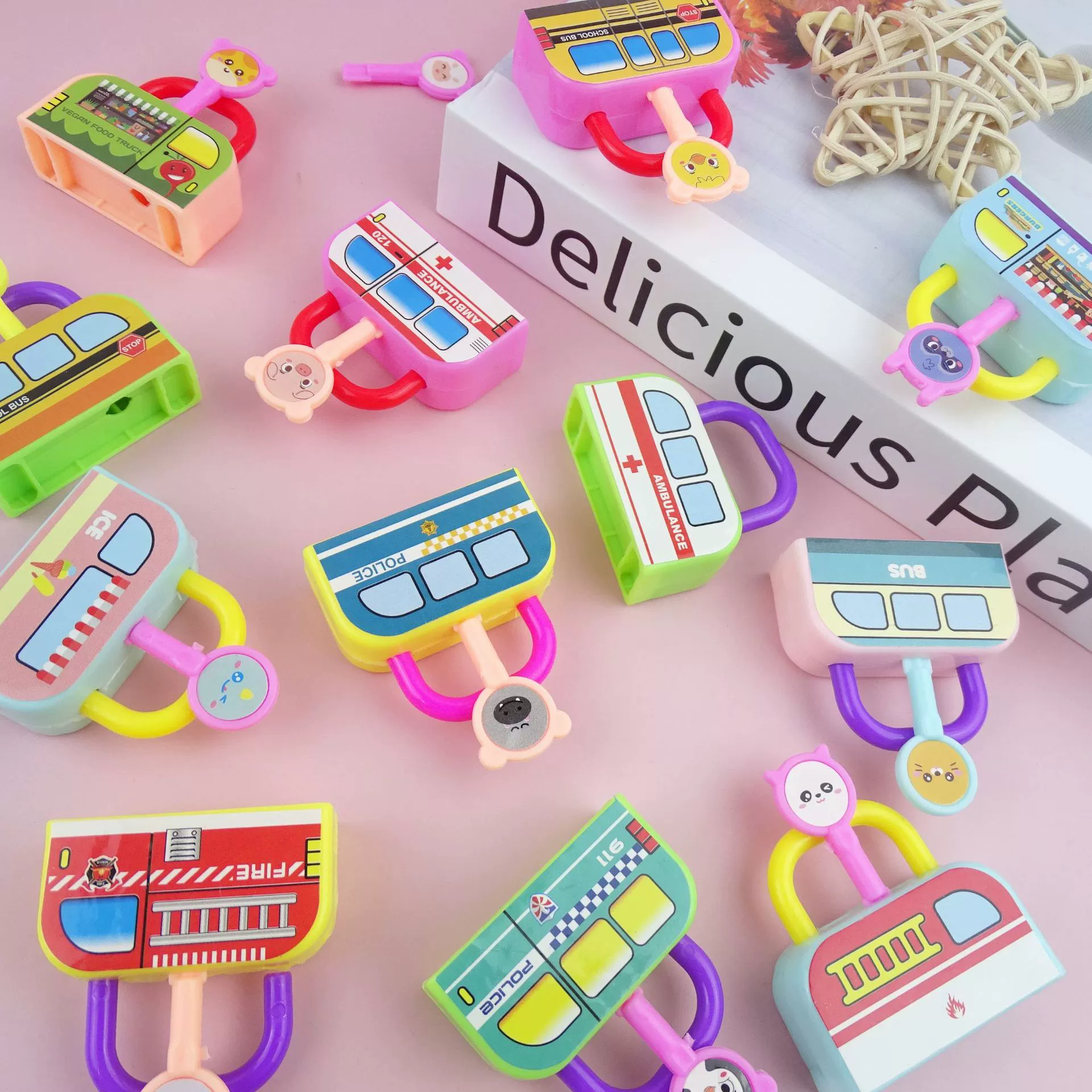 Детские маленькие игрушки Творческий мини-замок вилка DIY сахарные игрушки подарки для детского сада трансграничные прямые поставки с завода