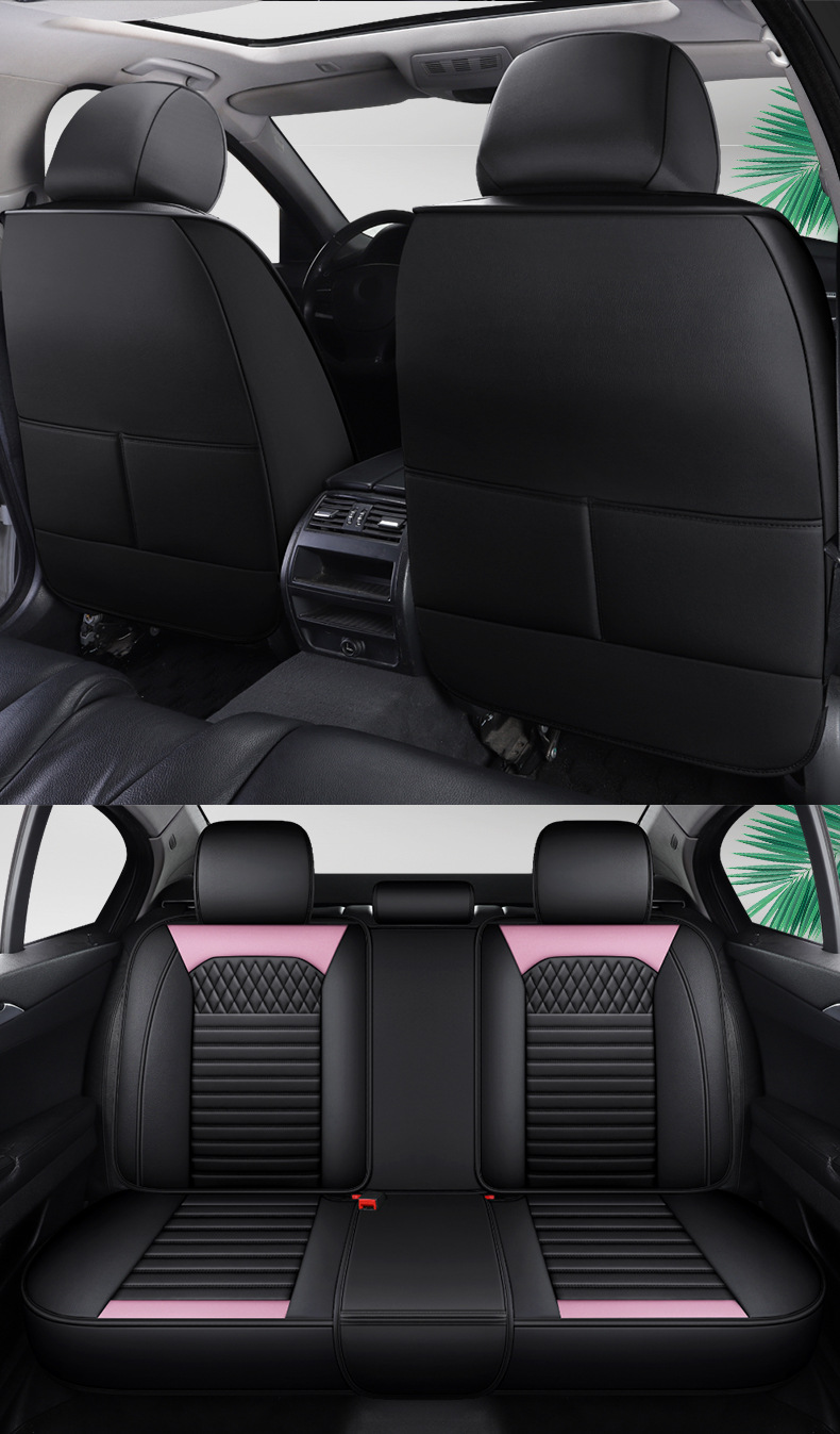 The new car cushion is fully surrounded by the four seasons universal seat cushion leather seat cover car decorative seat cover seat cover manufacturers foreign trade