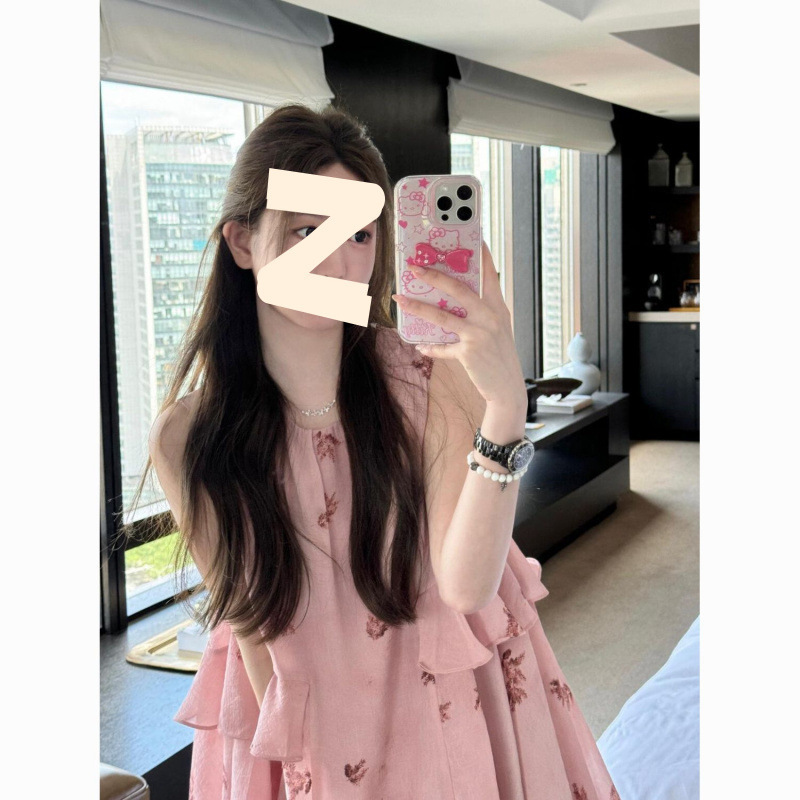 甘い女の子の気質、純粋な欲望、優しいスタイル、小柄な女性のための花柄ドレス、初恋デートの妖精ドレス|undefined