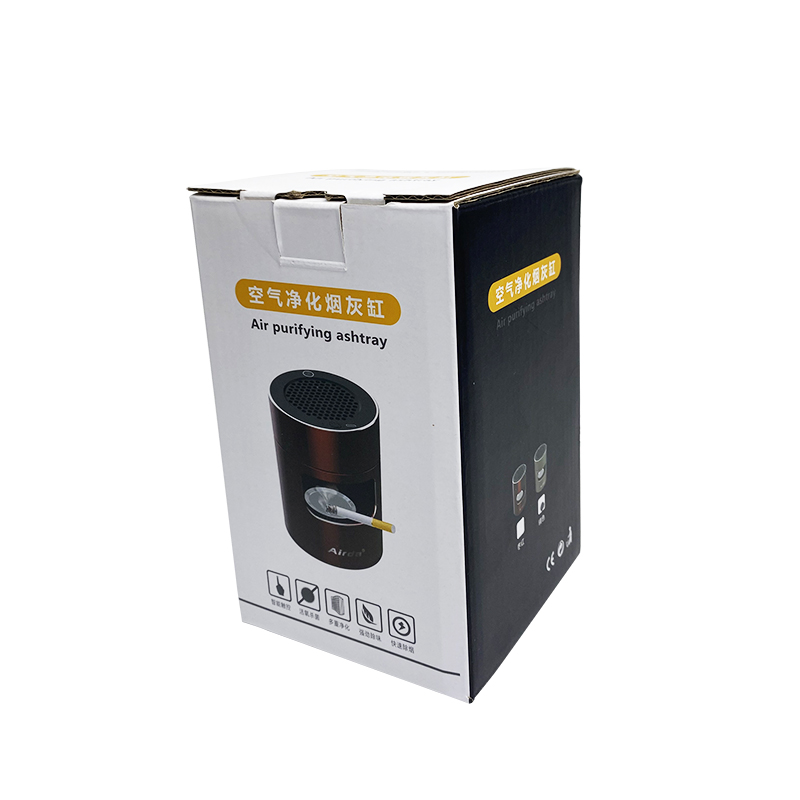 PUDUN SPECTRUM SHIELD 데스크탑 미니 네거티브 이온 스마트 재떨이 크리에이티브 패션 USB 재떨이 공기 청정기