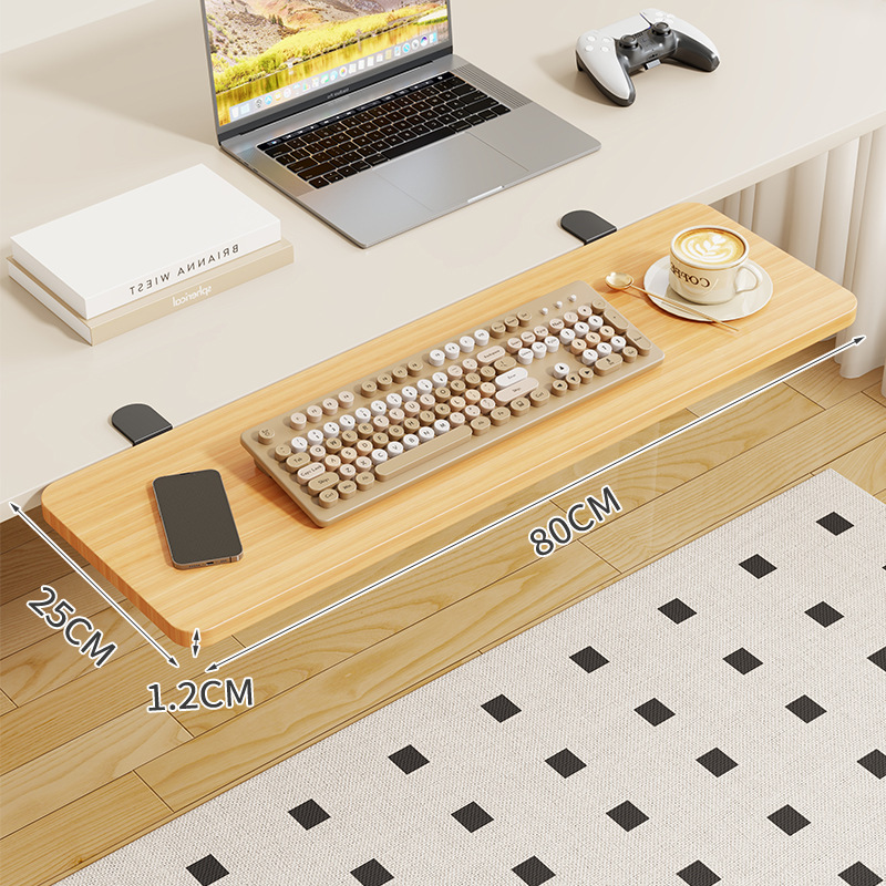 Extensión Plegable de Escritorio para Computadora con Soporte de Brazo para Oficina image 32