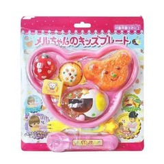 日本咪露布丁喂食玩具套装兔子便当盒小熊便当拉面仿真过家家玩具