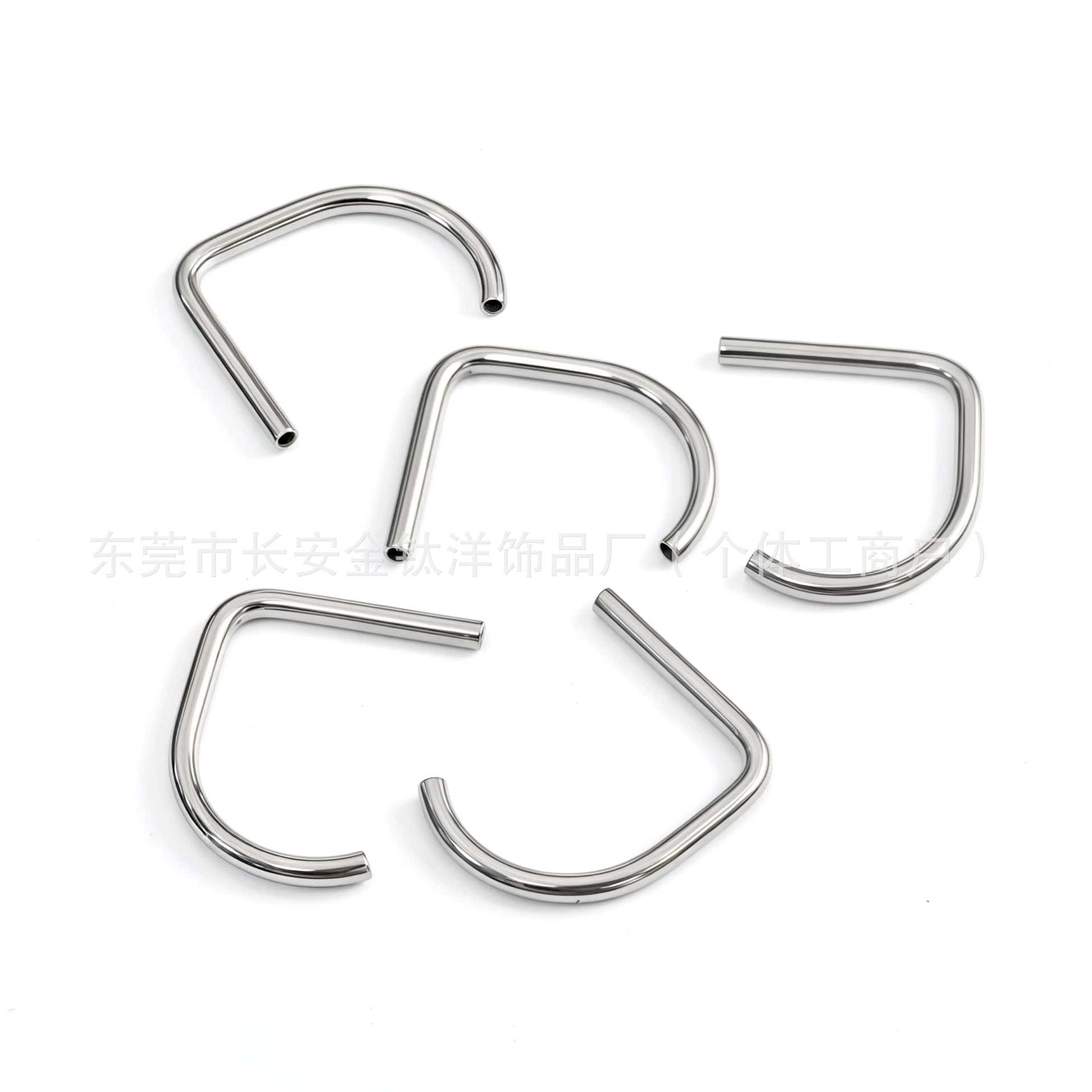 Pointed titanium steel lip stud product view