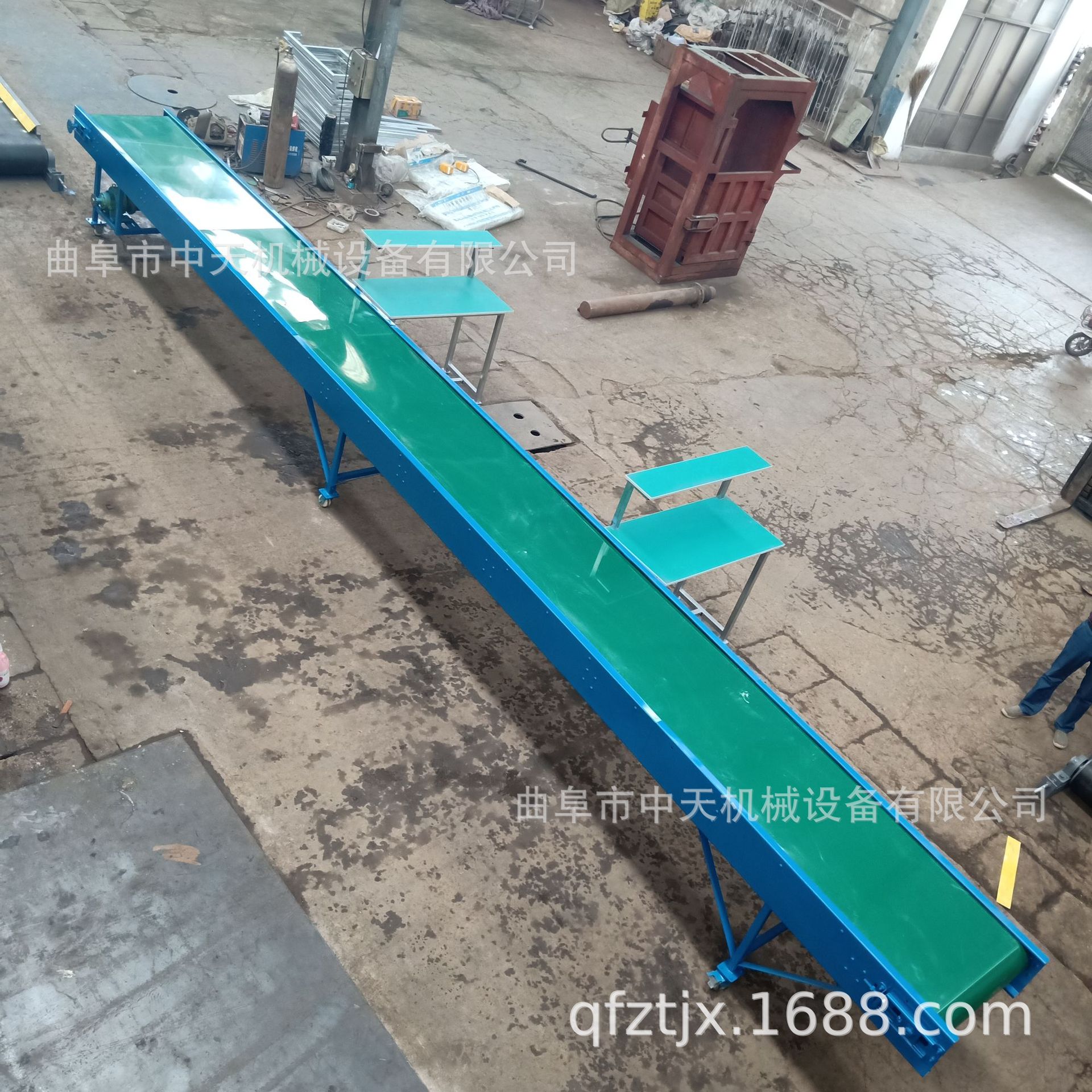 小型折叠爬坡输送机wq888快递分拣输送机设备 可定做皮带输送机