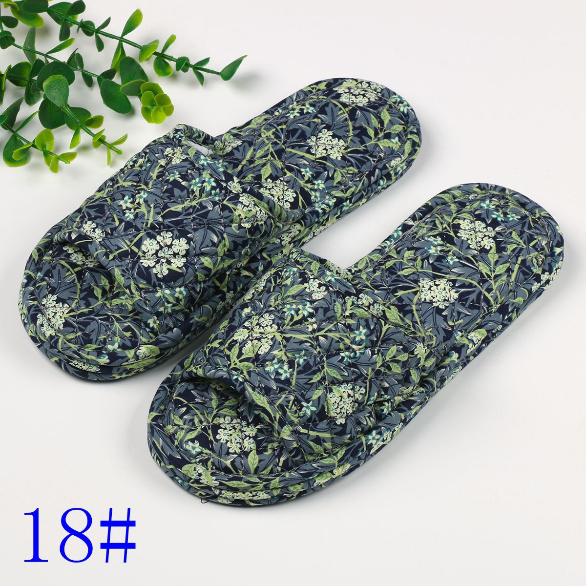 삼겹 꽃무늬 원단 남성용 18수