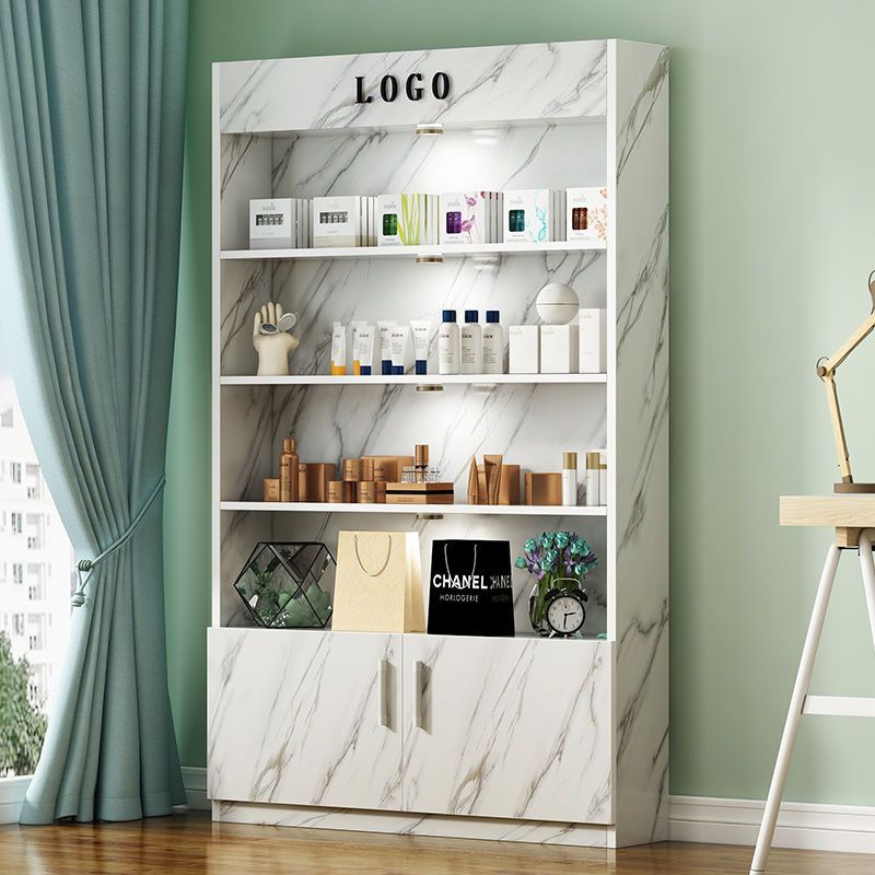 化妆品展示柜母婴便利店多层陈列柜零食产品置物架超市货架展示架