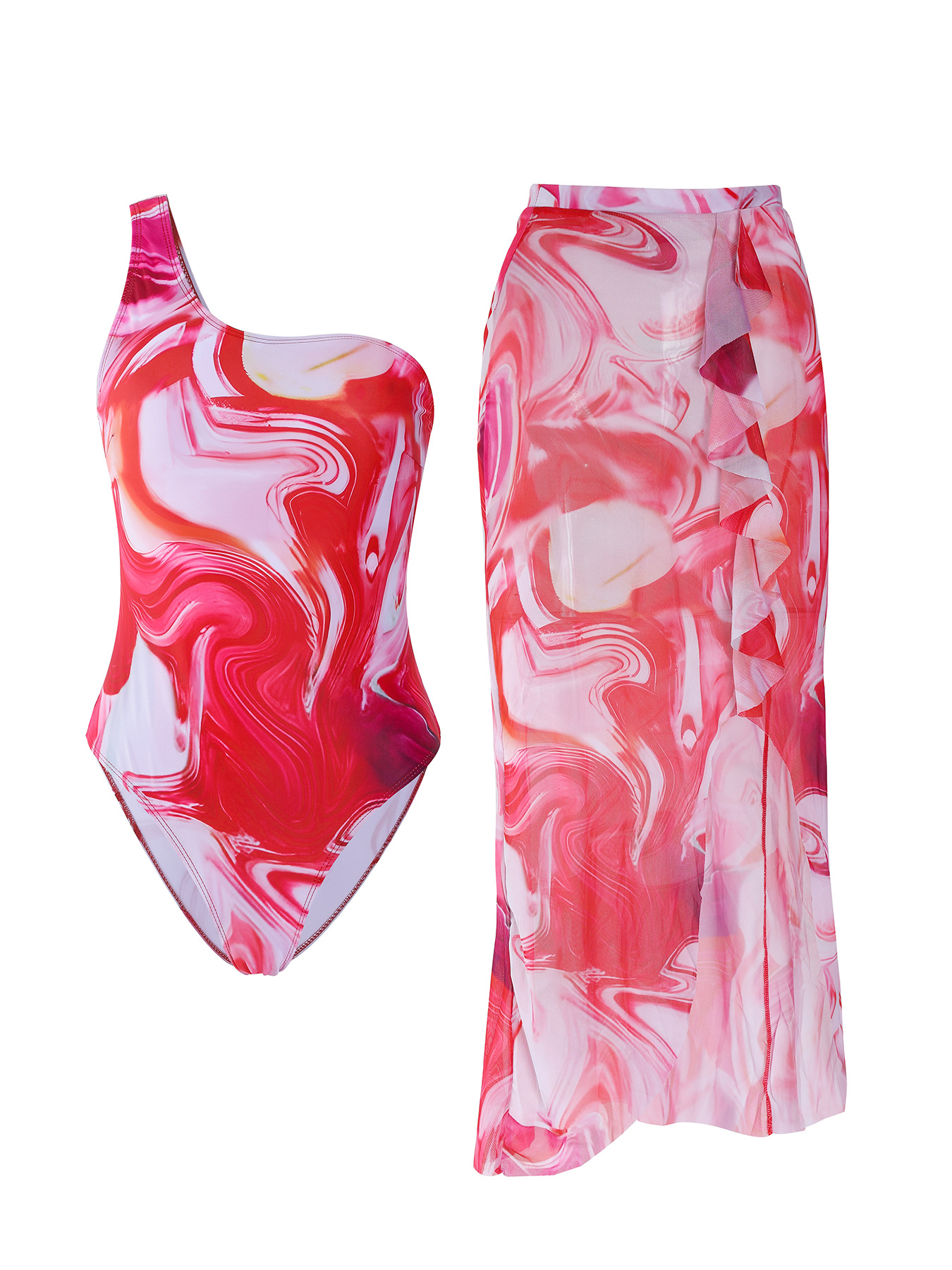 Psychedelische bikini set voor dames modieuze strandkleding badpak_voghion.com