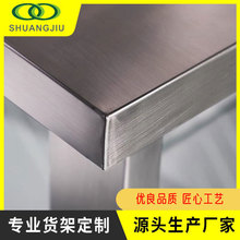 无锡加厚承重双层不锈钢工作台后厨厨具餐具整理打包操作台直供