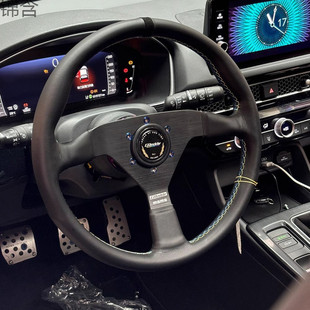 Wc 014inch Greddy Momo Modified Sports Racing Steering Wheel Jdm Modified Universal Leather Quick Release Direction