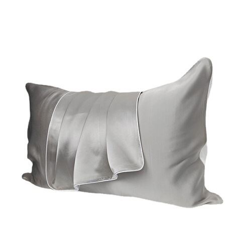 22mm 6A grade heavyweight mulberry silk single-sided silk pillowcase envelope type piping can be printed and embroidered with logo