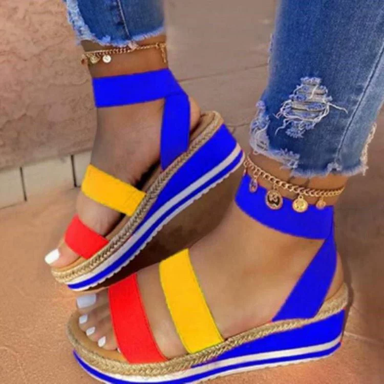 Summer sandals, European style, plus size, Amazon