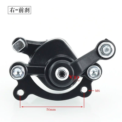 Small off-road Harlet disc brake Other brake systems - right-front-brake-black