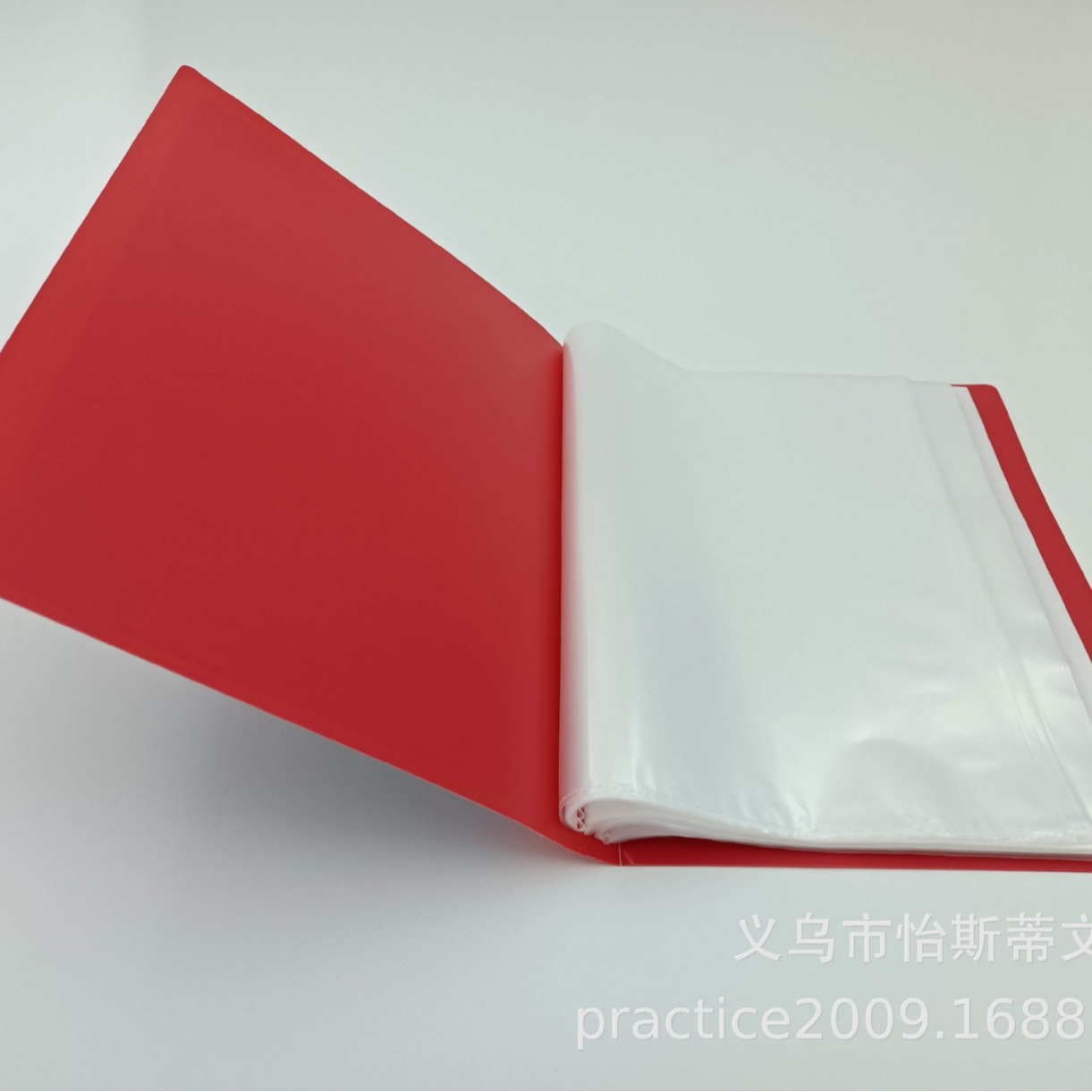 Manufacturer supply PP printing data album A4 exhibition clip office…