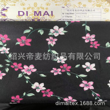 全涤纱汗布印花 全涤汗布 春夏秋全涤T恤针织面料