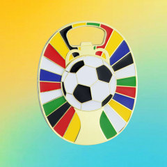 2026 ワールドカップサッカーボトルオープナー多機能冷蔵庫ステッカー新しいファンお土産 24 強力なサッカーカップカスタマイズ