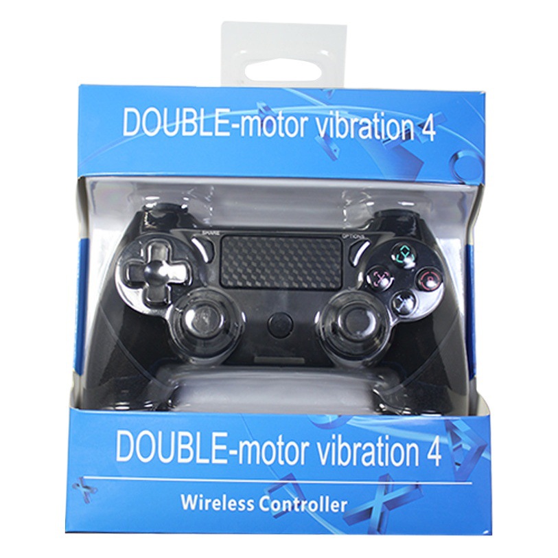 Manija inalámbrica explosiva transfronteriza, manija p4, simulación de vibración de seis ejes, gamepad con luz P4, gamepad de computadora