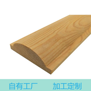 Factory direct natural solid wood line custom wood decorative line solid wood flat line decorative nail line