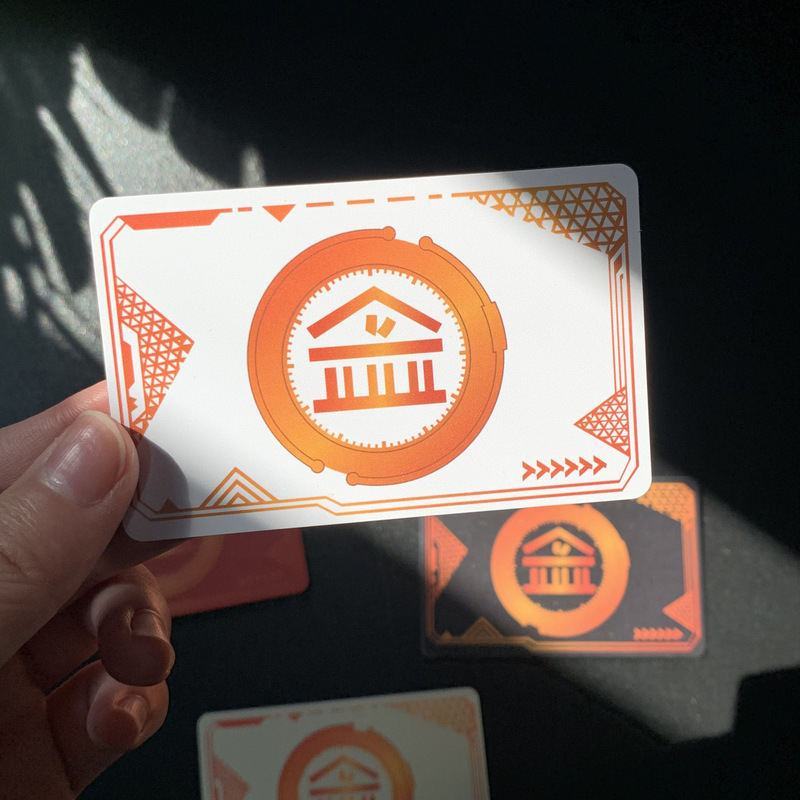和平精英周边金库钥匙卡nfc房卡至尊黑卡NFC黑卡红卡启动卡PVC|undefined