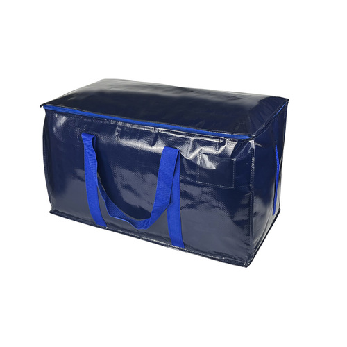 Cross-border new product manufacturers' supply source woven cotton quilt moving bag, waterproof and moisture-proof travel packing bag foldable storage bag