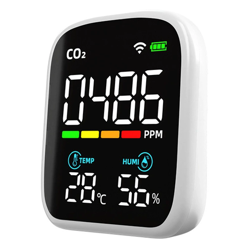 WIFI инфракрасный детектор углекислого газа детектор CO2 портативный монитор температуры и влажности воздуха