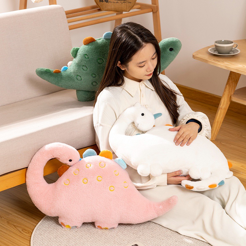 Dinosaur for home use, plush pillow, sand, sofa at lunchtime for sleep, girl's gift 2