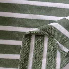 乱纹毛圈  间隔毛圈针织布  毛圈鱼鳞色织布  CVC色织毛圈卫衣布