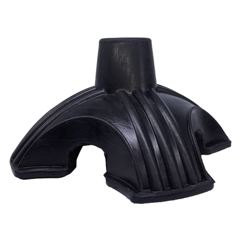 19/22MM четвероногий костыль силиконовый резиновый подушка для ног руки толстый противоскользящий износостойкий резиновый головок бесшумный противоударный