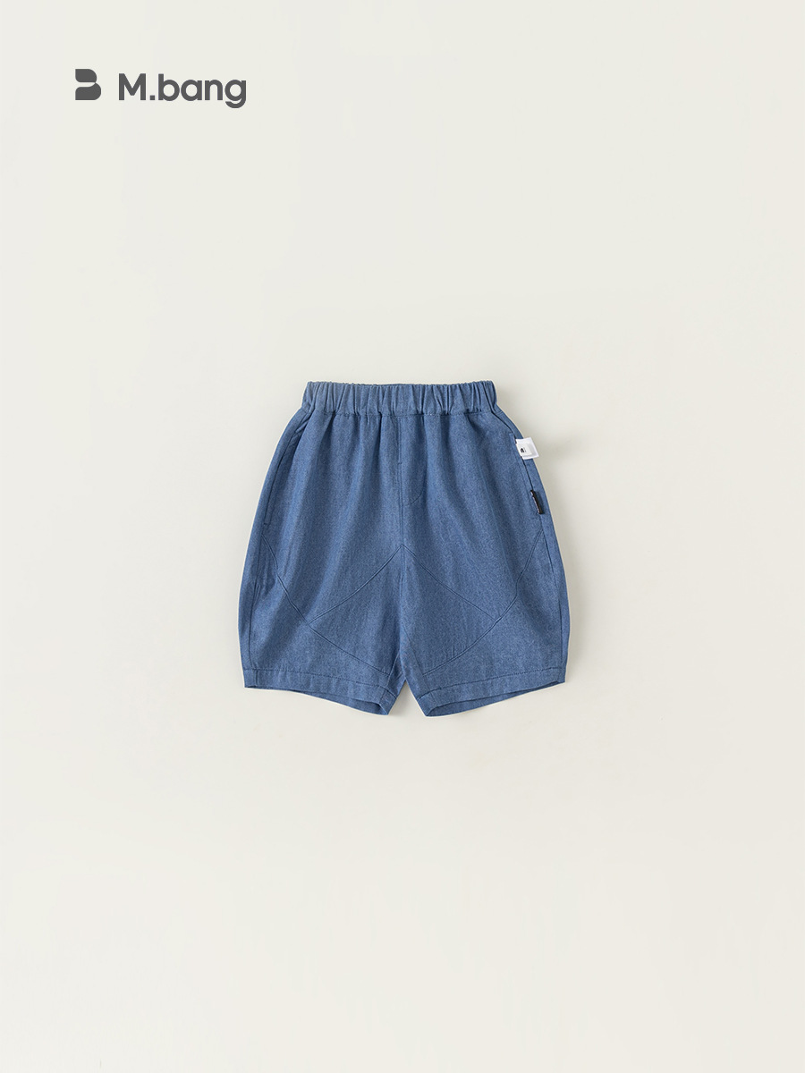 Youbao ropa para niños, pantalones para niños, jeans casuales para niños, pantalones cortos para bebés de verano, tendencia suelta XK83095 image 5