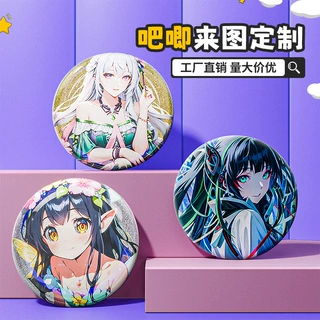 马口铁吧唧定制动漫周边二次元文创小礼品金属谷子定做校徽胸章