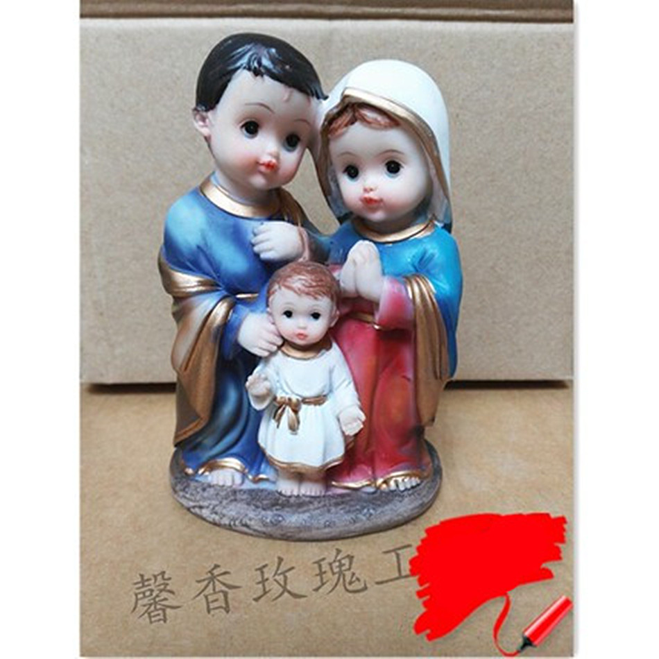 40 Cartoon sagrada familia 13 cm