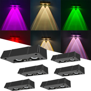 Solar wall washer wall lamp outdoor fence lamp garden lamp garden wall decorative lamp atmosphere lamp