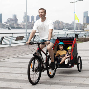 自転車用チャイルドトレーラー 2輪3輪対応の親子モデル
