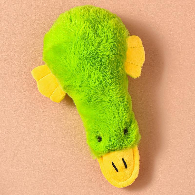 PP 벨벳 오리 녹색