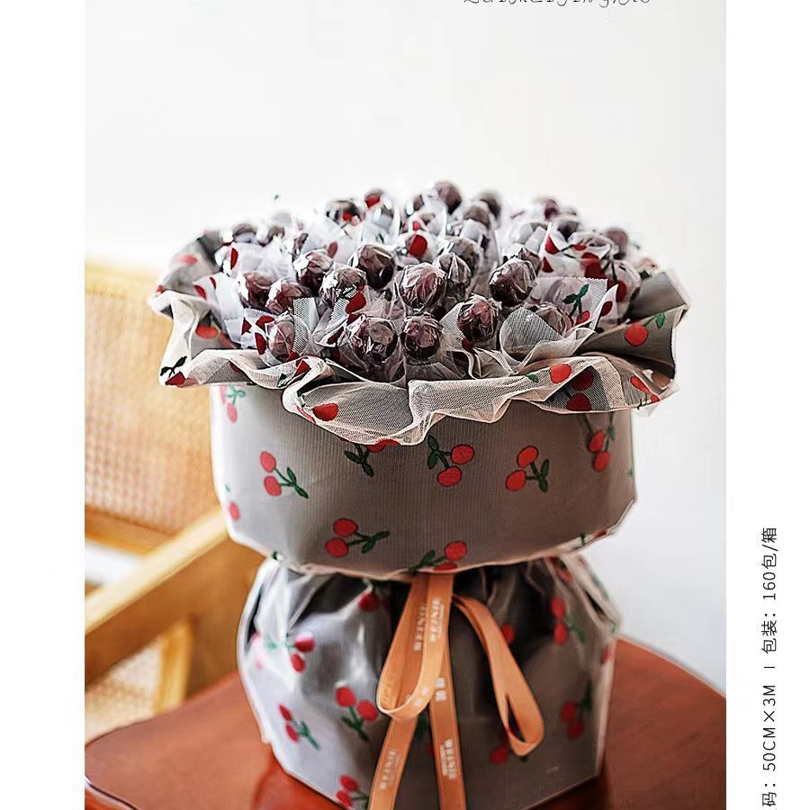 Fiesta de flores 2024 nuevo embalaje de flores malla romántica embalaje floral diy