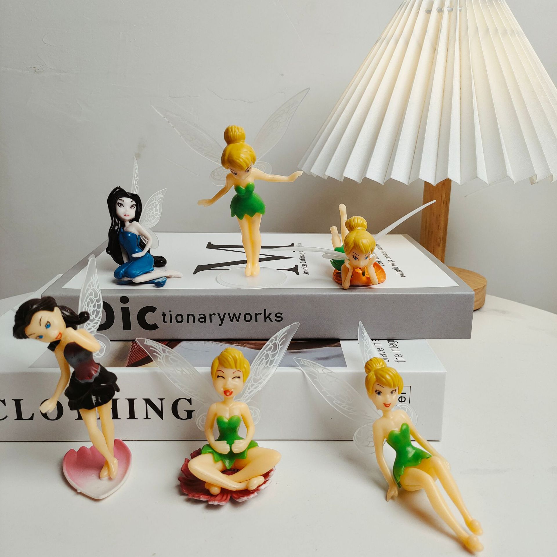 Wings of Fairyland 6-Piece Fairy Princess Children's Innovative Wonderful Fairy Girl Birthday Scene Decor