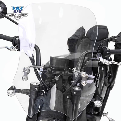 Motorcycle front windshield | pedal modification adjustable Special