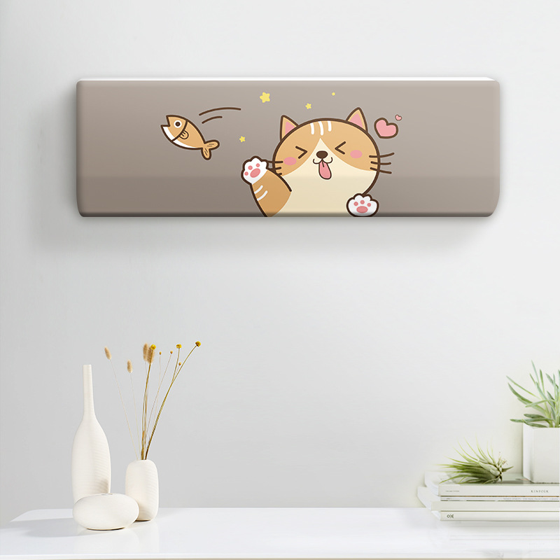 Cubierta del acondicionador de aire colgando cubierta de polvo universal 2022 Nuevo Hogar cubierta colgante cubierta de alta cubierta elástica cubierta de tela al por mayor