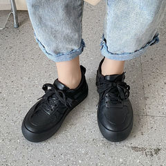 Women's Summer Full Leather Waterproof Slip-Resistant Kitchen Shoes Work Shoes Soft Sole Non-Binding Running Sports Shoes