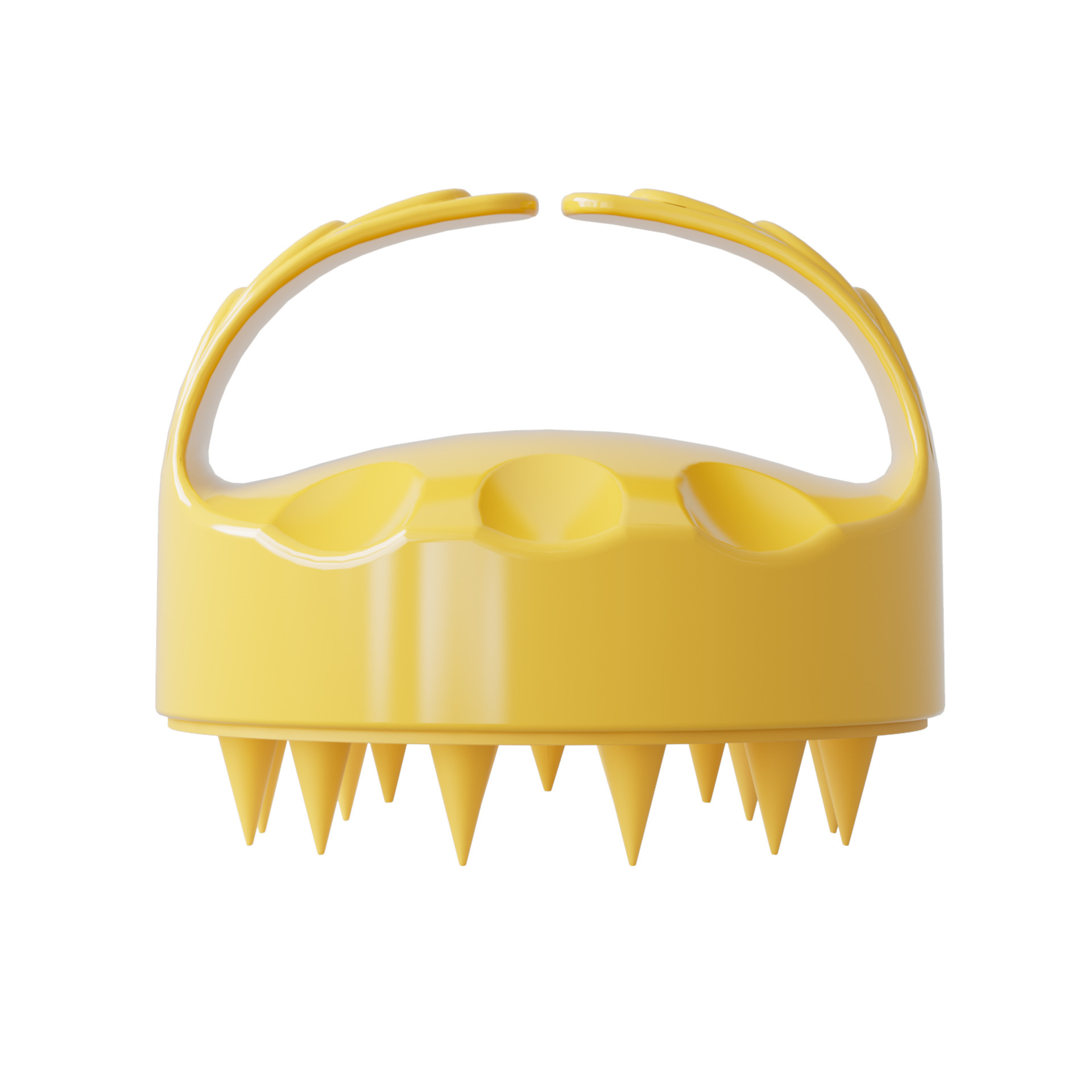 Cepillo Masajeador de Cuero Cabelludo de TPE, Cerdas Suaves, Anti-picazón para Lavado de Cabello y Baño image 24