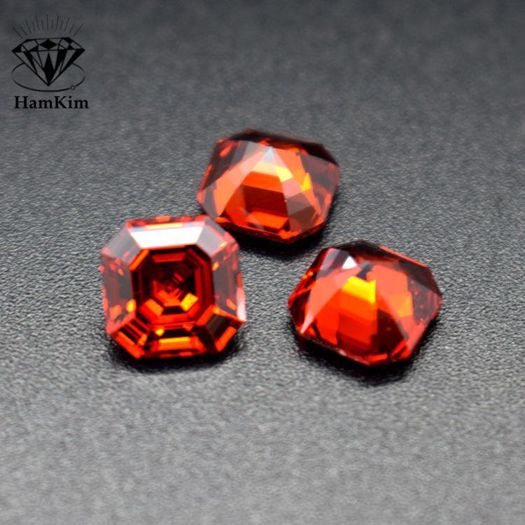 正方宝塔切 石榴红