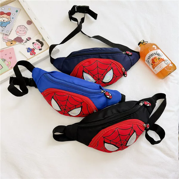 Boys and Girls Cute Chest Bag 2024 New Fashion Creative Small Bag Cartoon Waist Bag Stylish Shoulder Crossbody Bag Cross-border