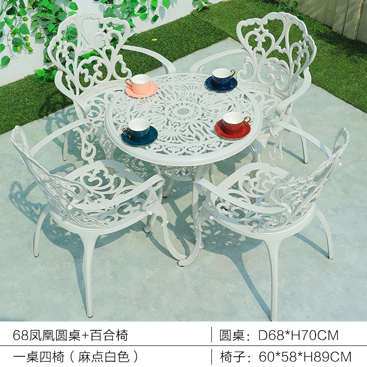 Sección 7 68 Silla de lirio de mesa Phoenix