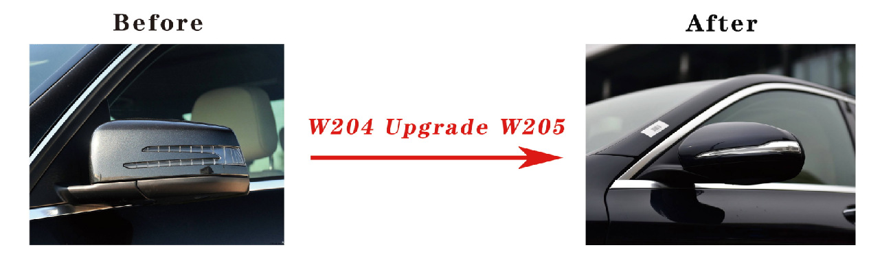 Various Mercedes-Benz and BMW rearview mirror assemblies, rearview mirrors for old models upgraded to new high-definition rearview mirrors