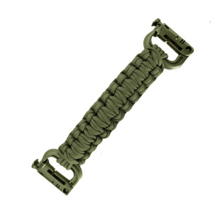 Outdoor Large-Capacity Water Cup Lanyard Hand-Woven Paracord Water Kettle Handle Double Buckle Satchel Quick-Release Cup Hand Strap