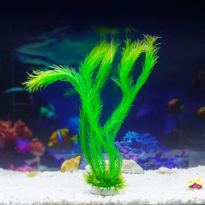 (Cross-border trading), realistic plastic decorative flowers, aquarium decor