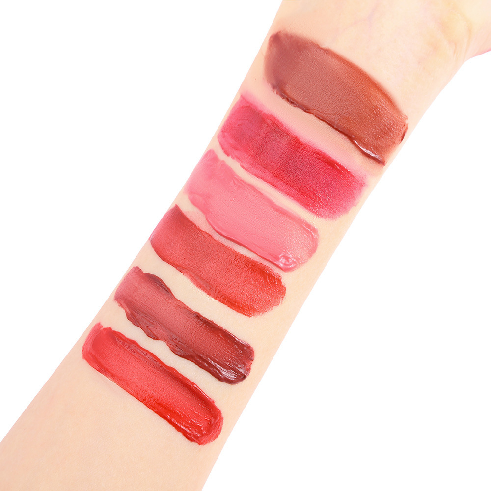 Rossetto Velvet Waterproof, esclusivo, a lunga durata, opaco, cosmetico di bellezza, facile da applicare, illumina l'incarnato._voghion.com